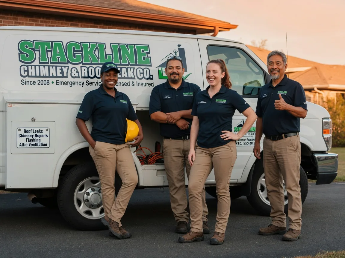 Chimney flashing repair company in Green City, MO